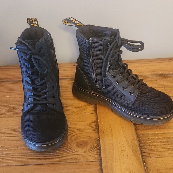 Junior Combs Dr Marten kids boots unisex 13 - Picture 3 of 10